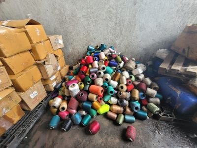 Flood Water Affected Stock of Dyed PQ Yarn, Grey PQ Yarn, Finished PQ Yarn, Colour, Chemical, Packing Material and Plant & machinery